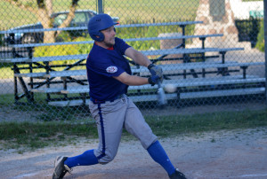 Photos by Brian Lockhart The Mansfield Cubs host the Ivy Leafs on the diamond in Mansfield on Wednesday, June 3. The Cubs took an early lead but a three run Ivy home run tipped the balance in the third inning. The Cubs had to settle for an 8–4 loss.