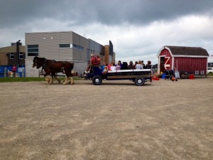 Wagon rides and Farmapalooza provided by the Shelburne Fair Board