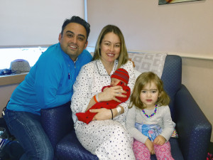 The second Headwaters baby for 2016 is also a baby boy, Chase Lovell, who was born at 5:33 p.m. on New Year's Day weighing in at 8 pounds, 10 ounces, to proud parents Elizabeth (Liz) and Andrew Lovell and sister Tegan of Orangeville.